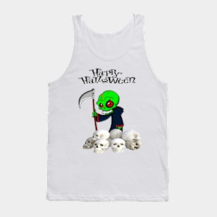 Halloween reaping skulls Tank Top